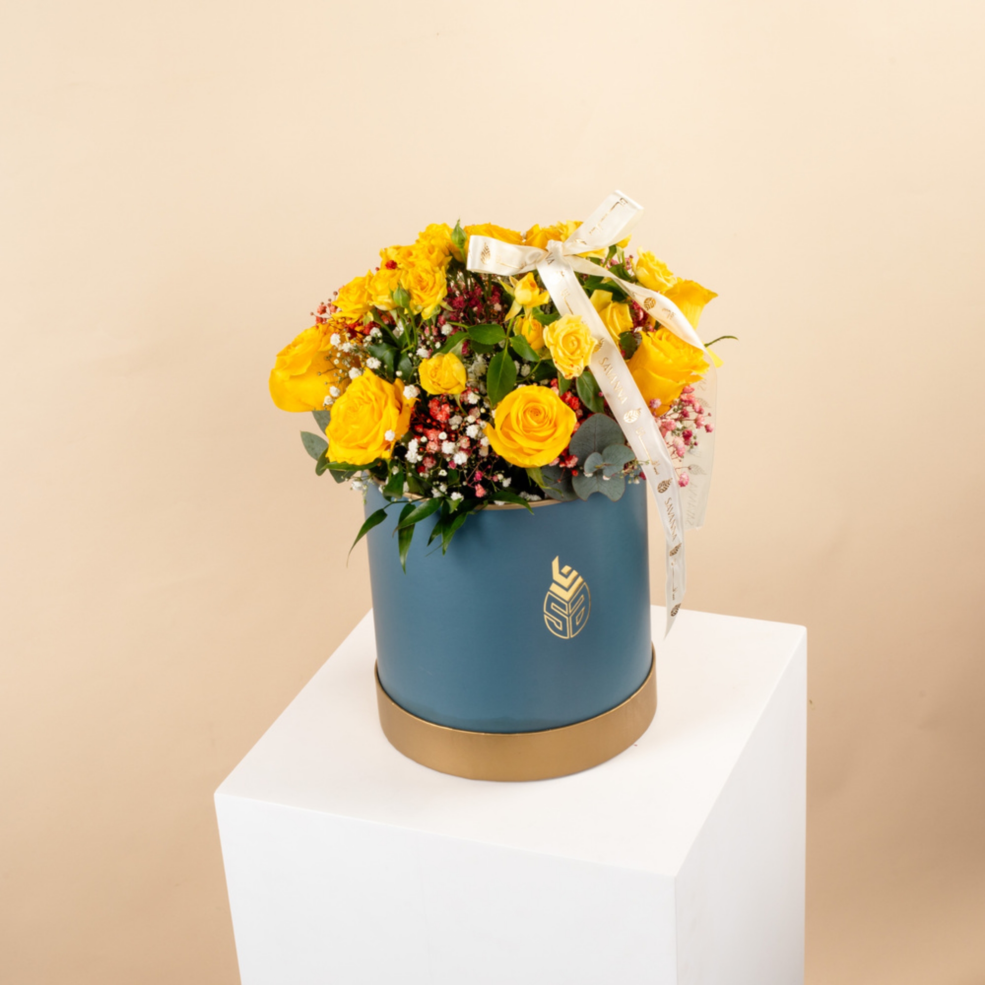 Picture of Graduation Flowers Box Balloon