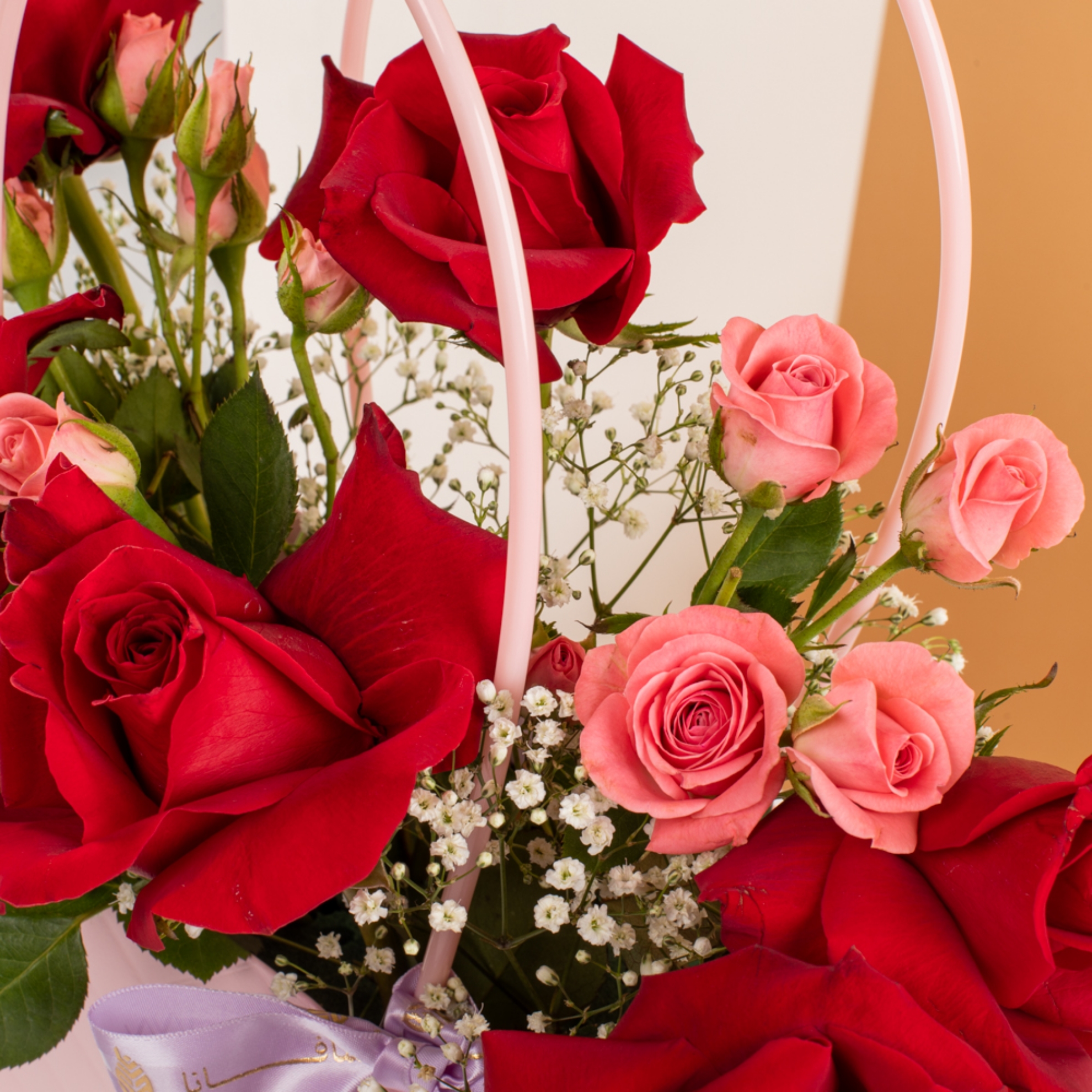 Picture of Savanna Flowers Bag |Red Rose Gypso White