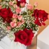 Picture of Savanna Flowers Bag |Red Rose Gypso White