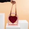 Picture of Pink Heart Bag | Baby Red Rose