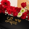 Picture of Savanna Love Black Bag |Red Rose