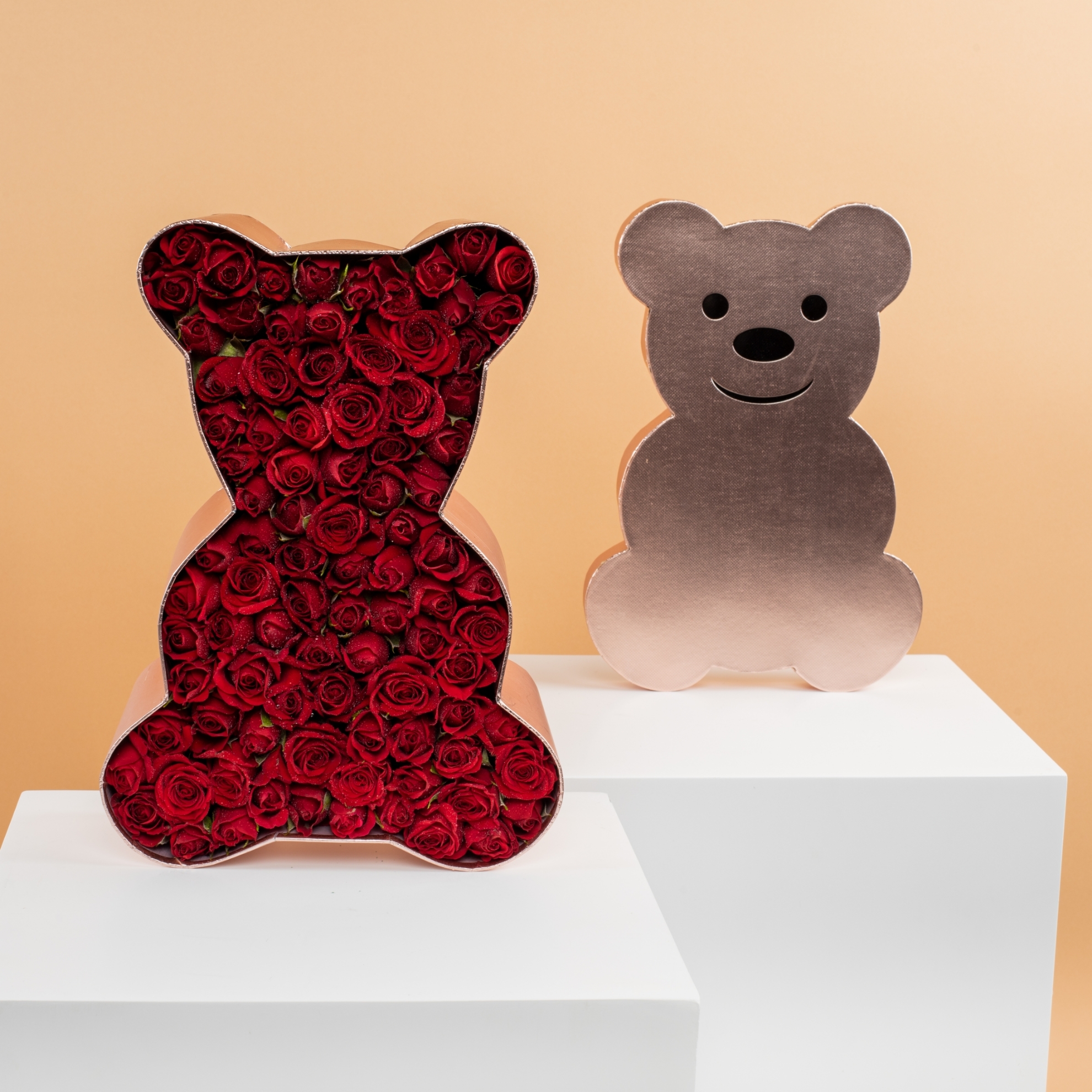 Picture of Pink Teddy Bear | Baby Rose Red