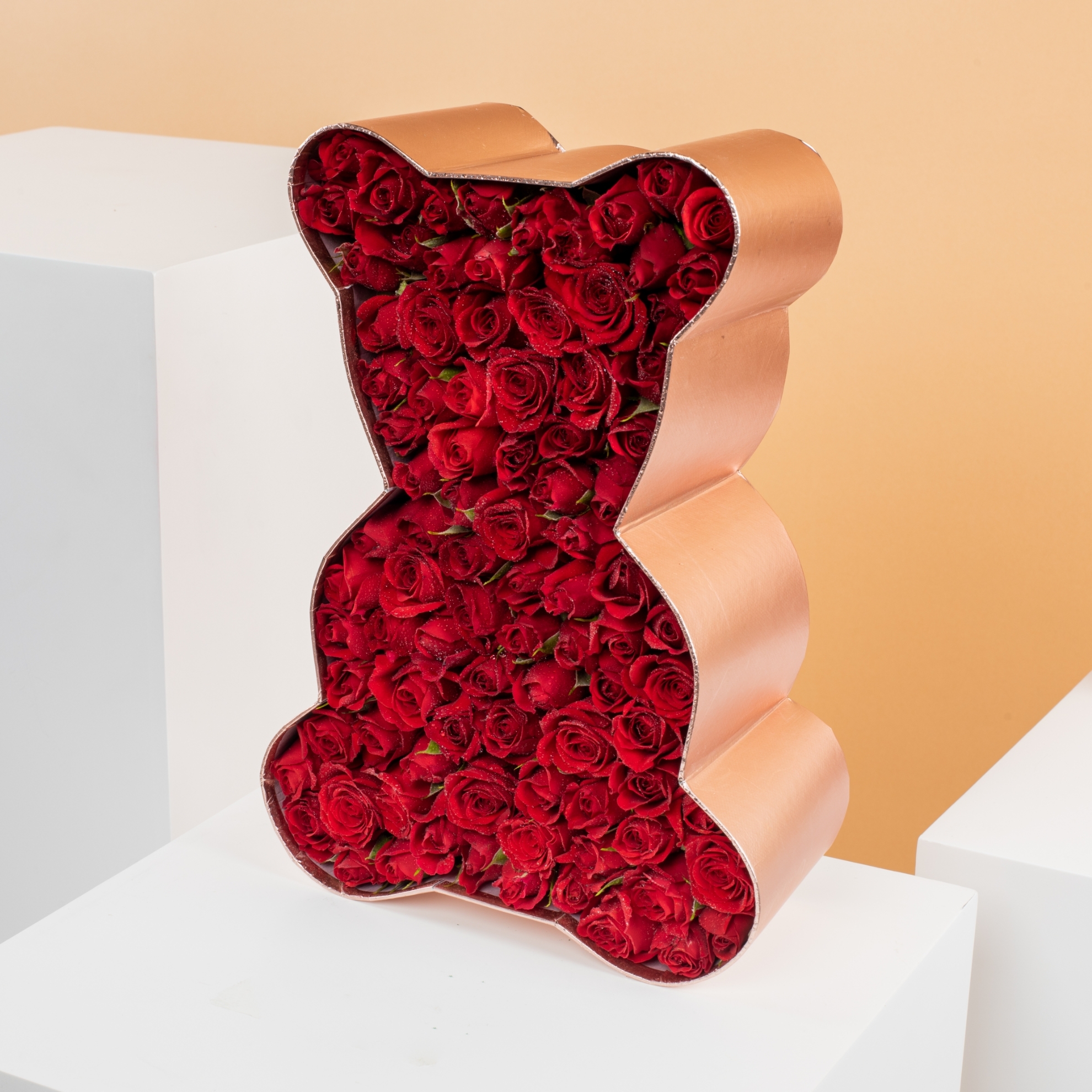 Picture of Pink Teddy Bear | Baby Rose Red