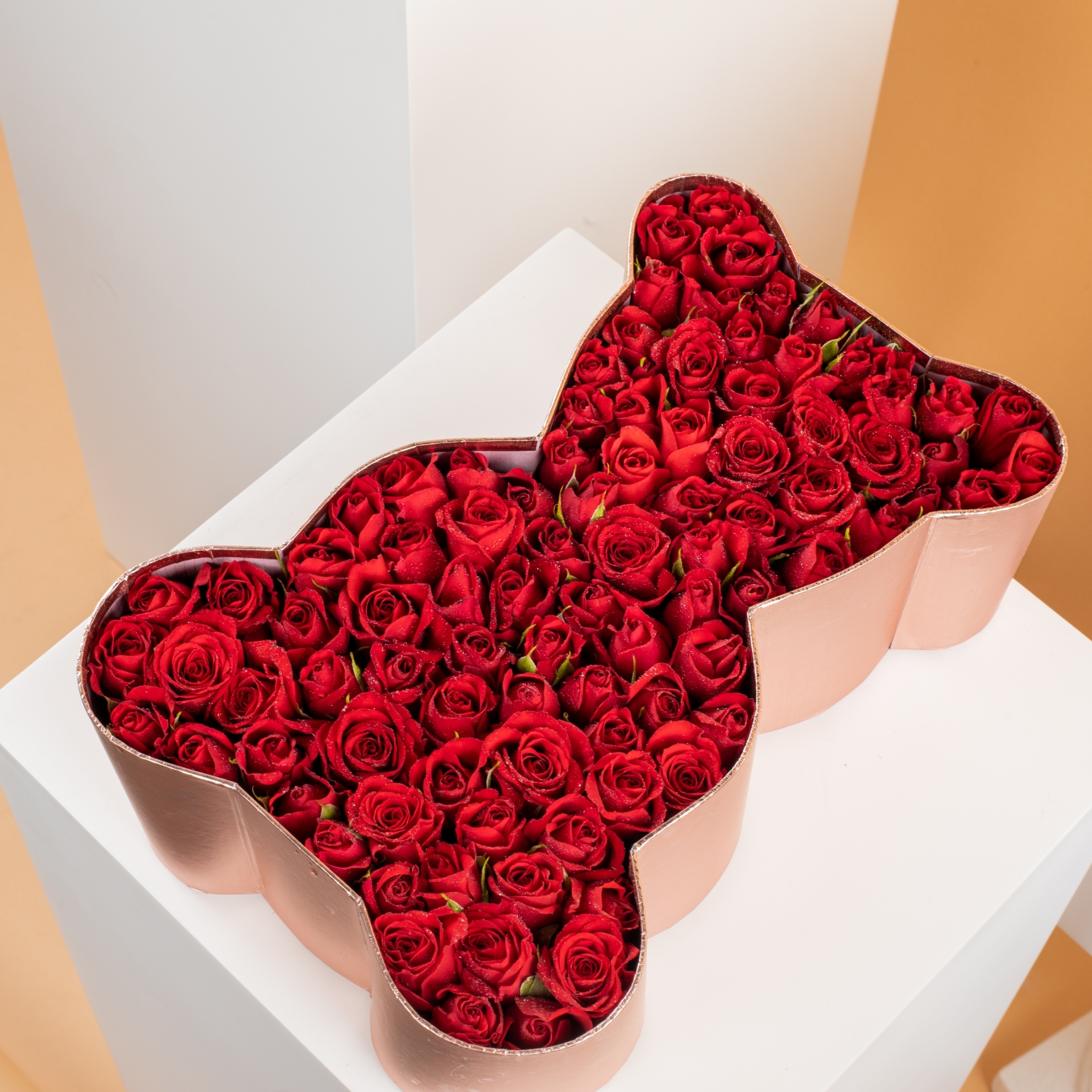 Picture of Pink Teddy Bear | Baby Rose Red