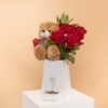 Picture of Savanna Flowers  Chocolate  Box  |  Brown Teddy Bear