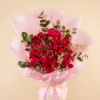 Picture of Baby Rose Fuchsia Hand Bouquet