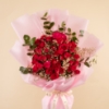 Picture of Baby Rose Fuchsia Hand Bouquet