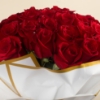 Picture of Savanna Flowers Hand Bouquet |35 Red Roses