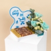 Picture of Its a Boy Chocolate Tray 25 Pcs