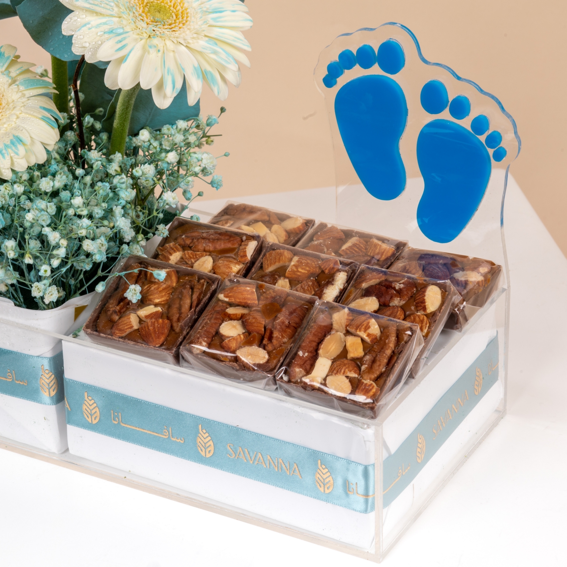 Picture of Its a Boy Chocolate Tray 9 Pcs