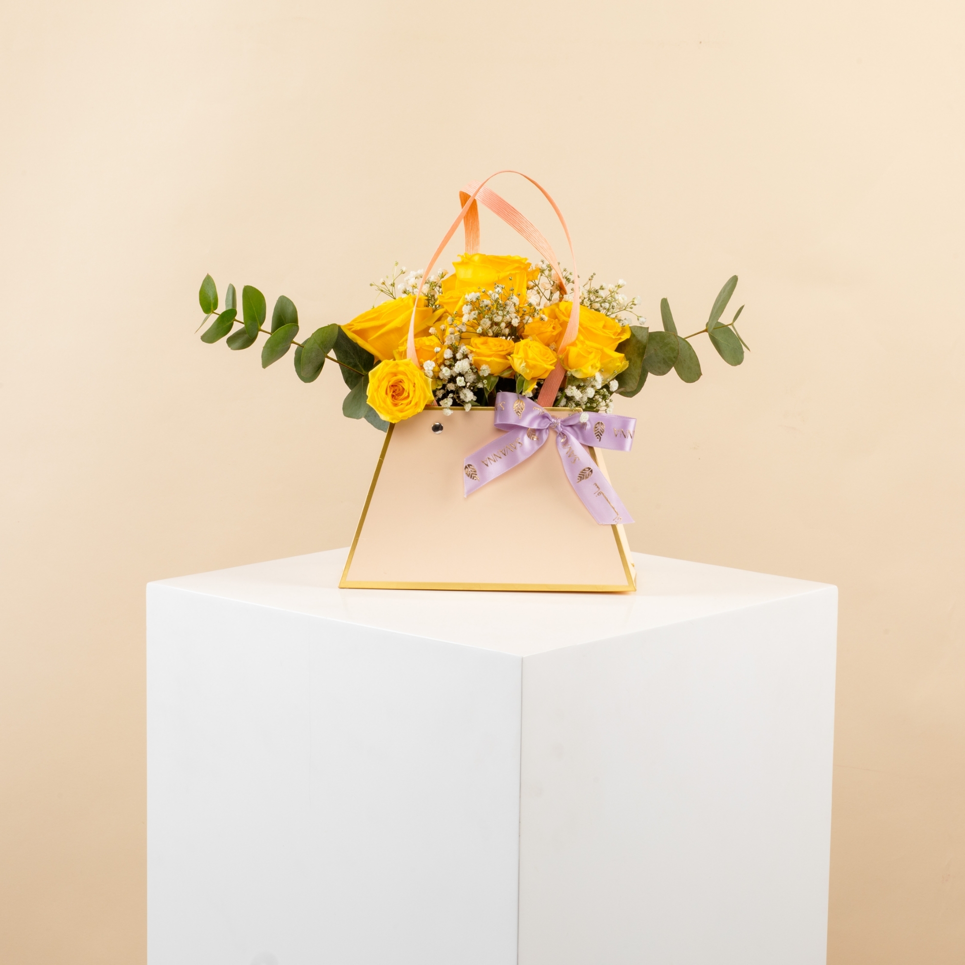 Picture of Savanna Pink Flowers Bag | Graduation Balloon