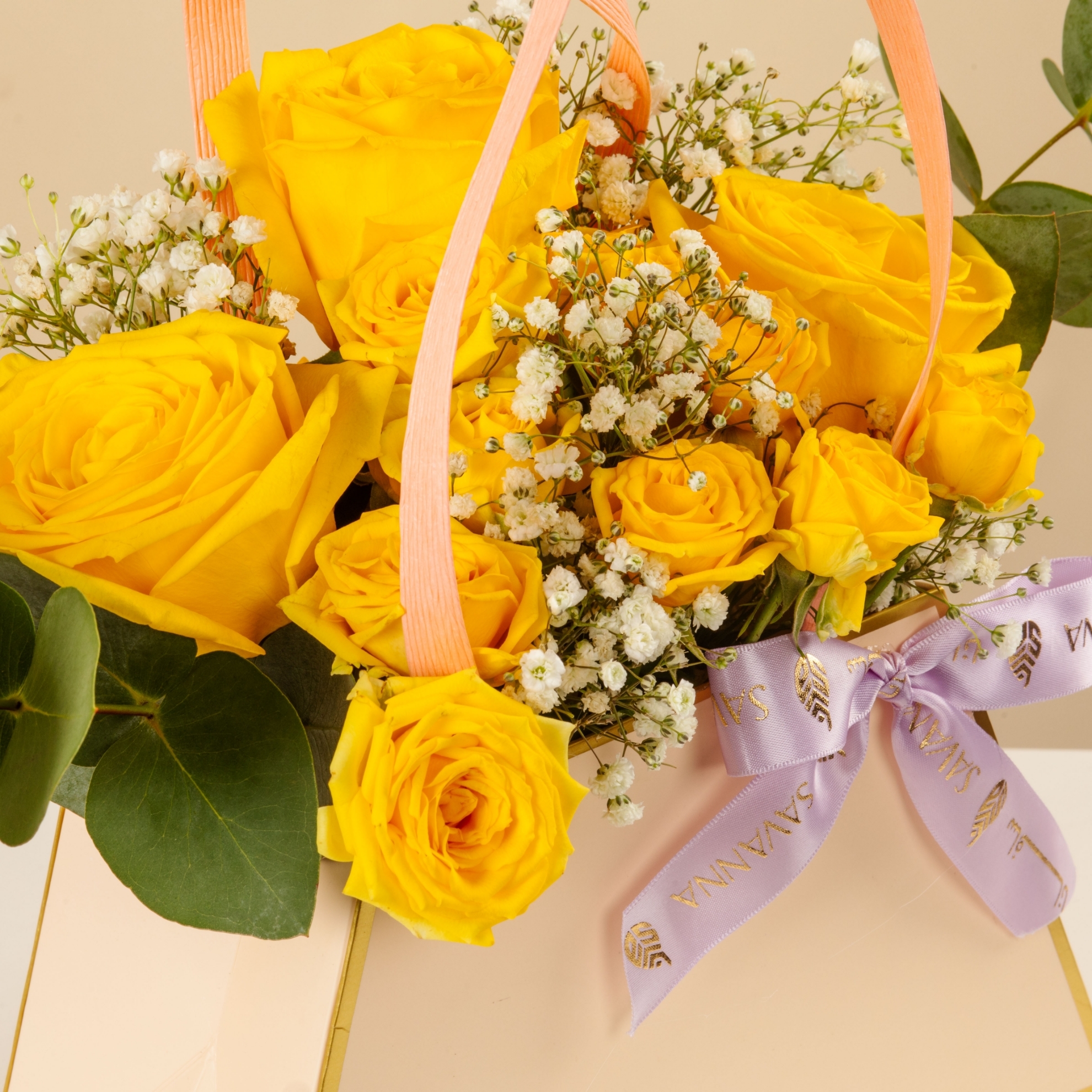 Picture of Savanna Pink Flowers Bag | Graduation Balloon