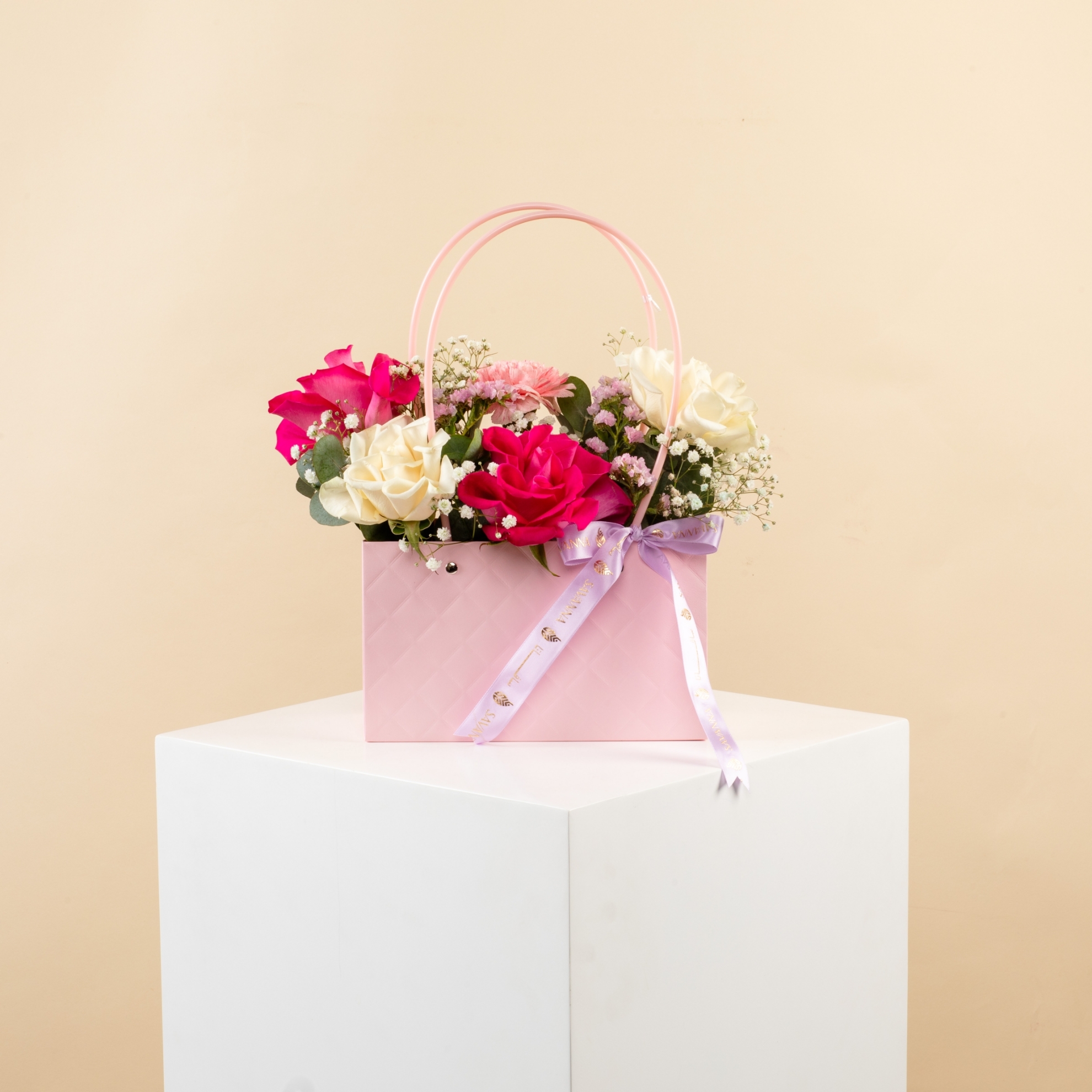 Picture of Savanna pink Flowers Bag