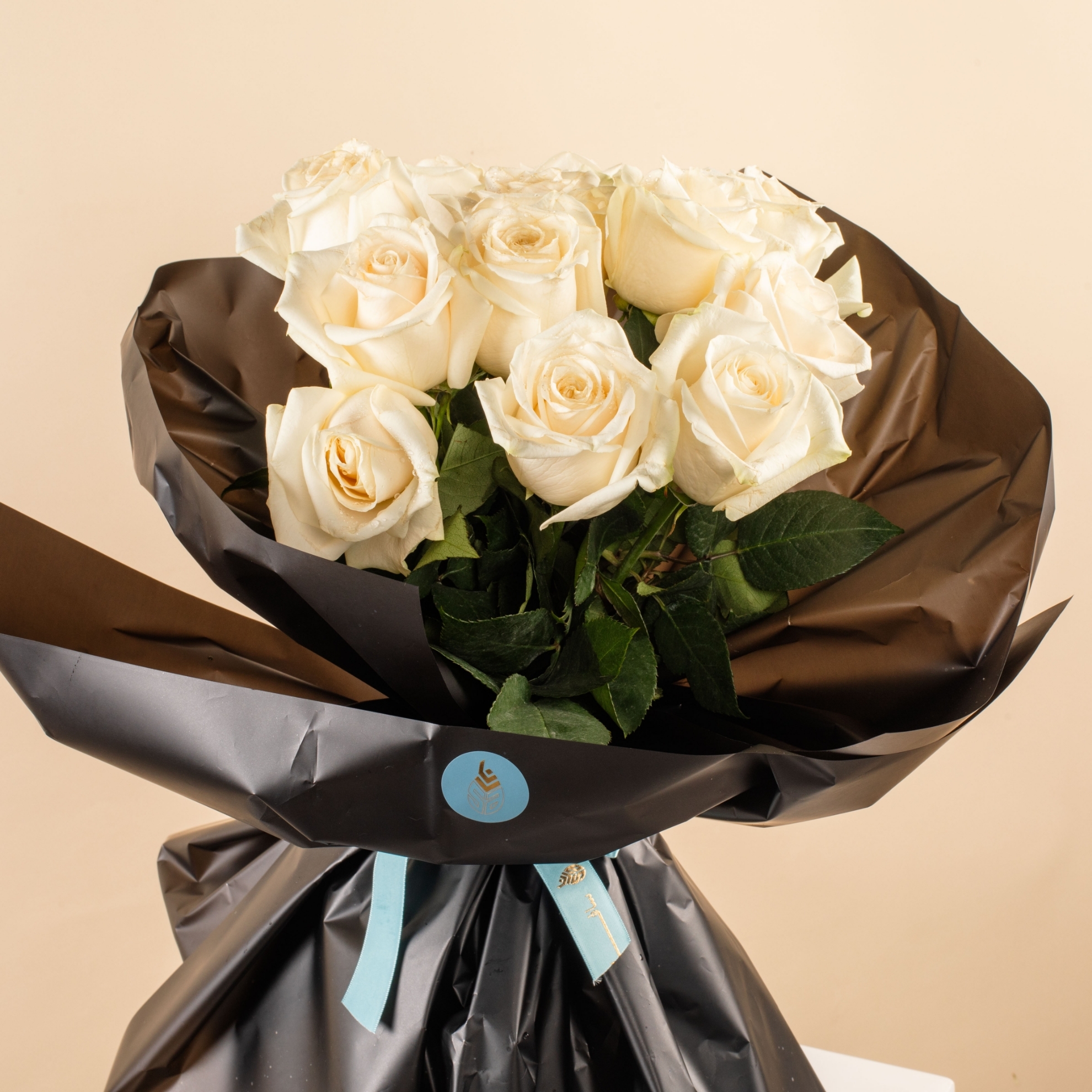 Picture of 10 White Roses