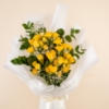 Picture of Baby Rose Yellow Hand Bouquet