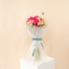 Picture of Savanna Hand Bouquet | Baby Rose Peach and Fuchsia