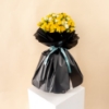 Picture of Baby Rose White and Yellow Hand Bouquet