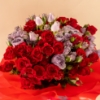 Picture of Baby Rose Red and Purple Hand Bouquet