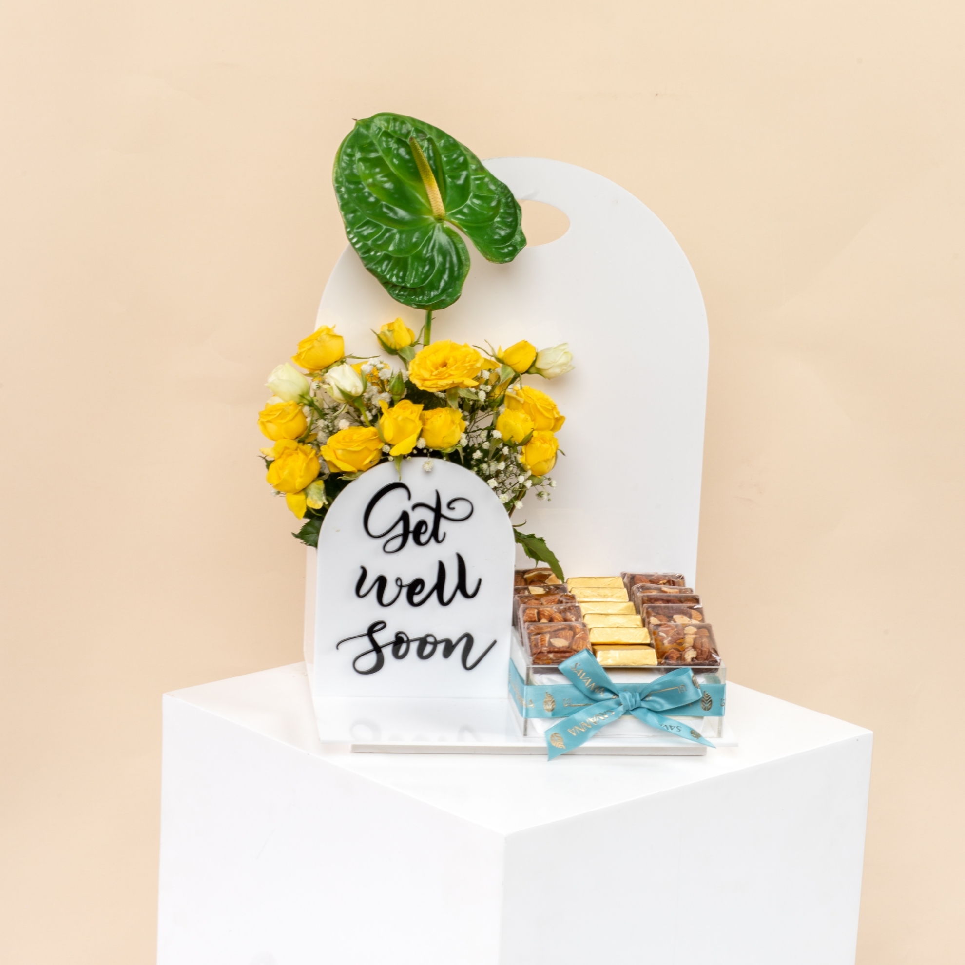 Picture of Get Well Soon Chocolate Tray 18 Pcs