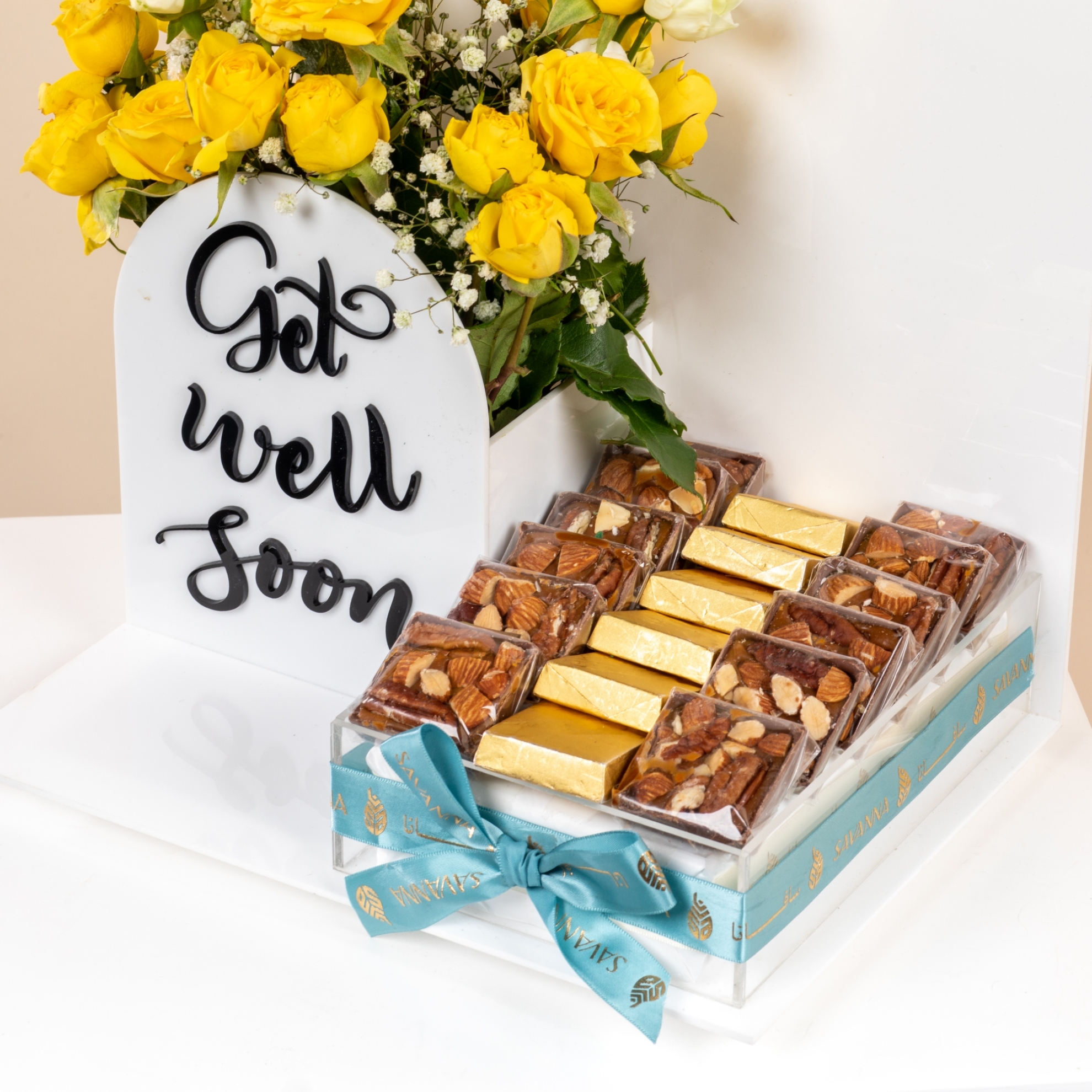Picture of Get Well Soon Chocolate Tray 18 Pcs