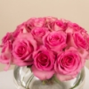 Picture of Savanna Flowers Vase | 20 Fuchsia Roses
