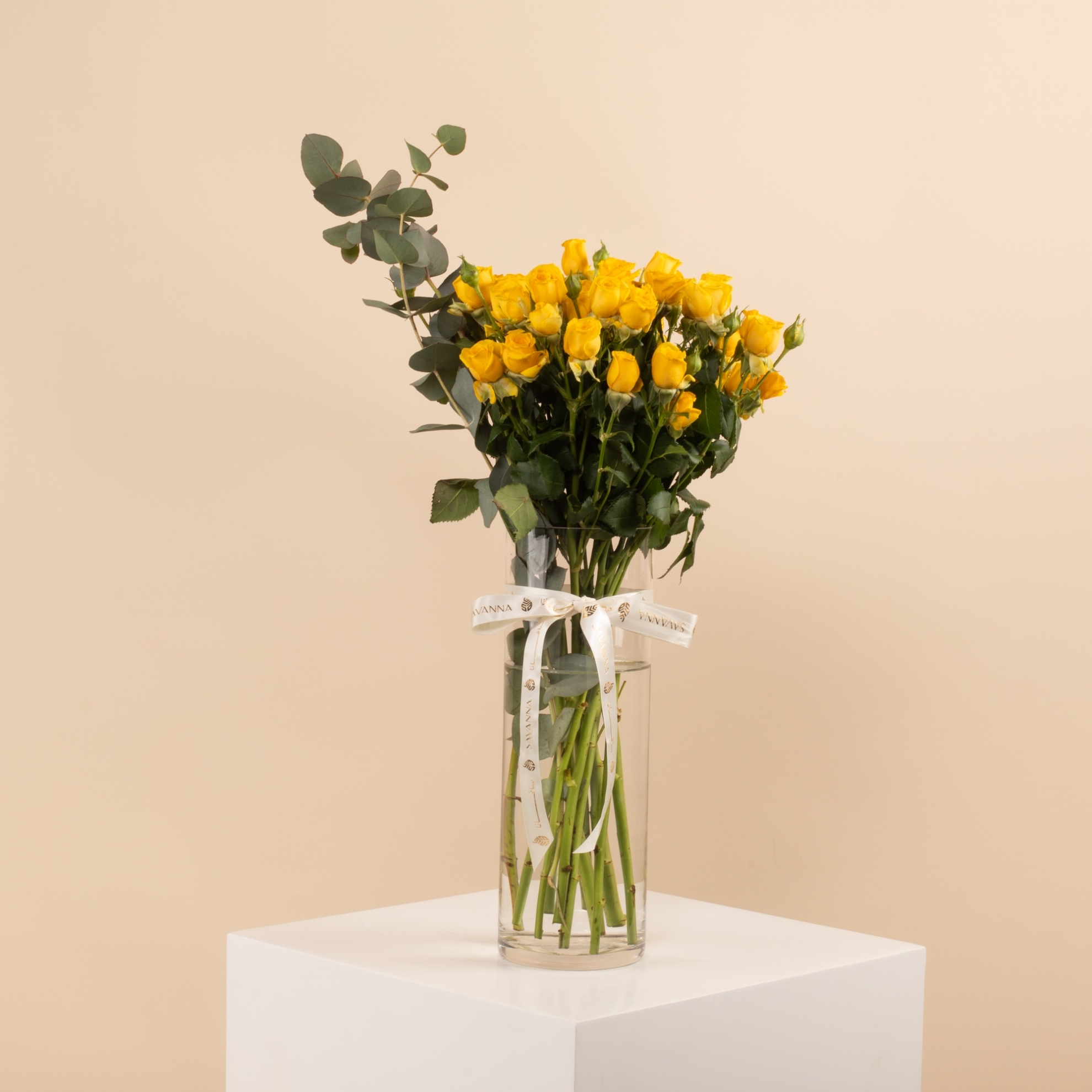 Picture of Savanna Flowers Vase |baby Rose Yellow