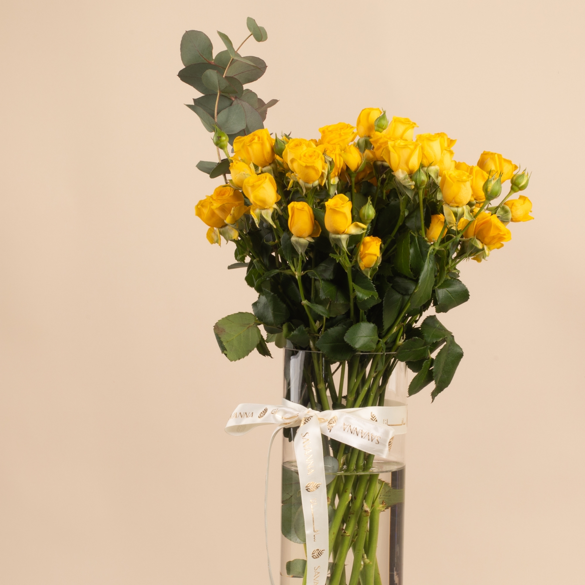 Picture of Savanna Flowers Vase |baby Rose Yellow