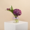 Picture of Savanna Flowers  Vase | Tulip And Hydrangea Purple