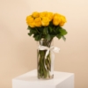 Picture of Savanna Flowers  Vase |  25 Yellow Roses