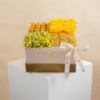 Picture of Flowers Box |Yellow Roses And Chocolate 25Pcs