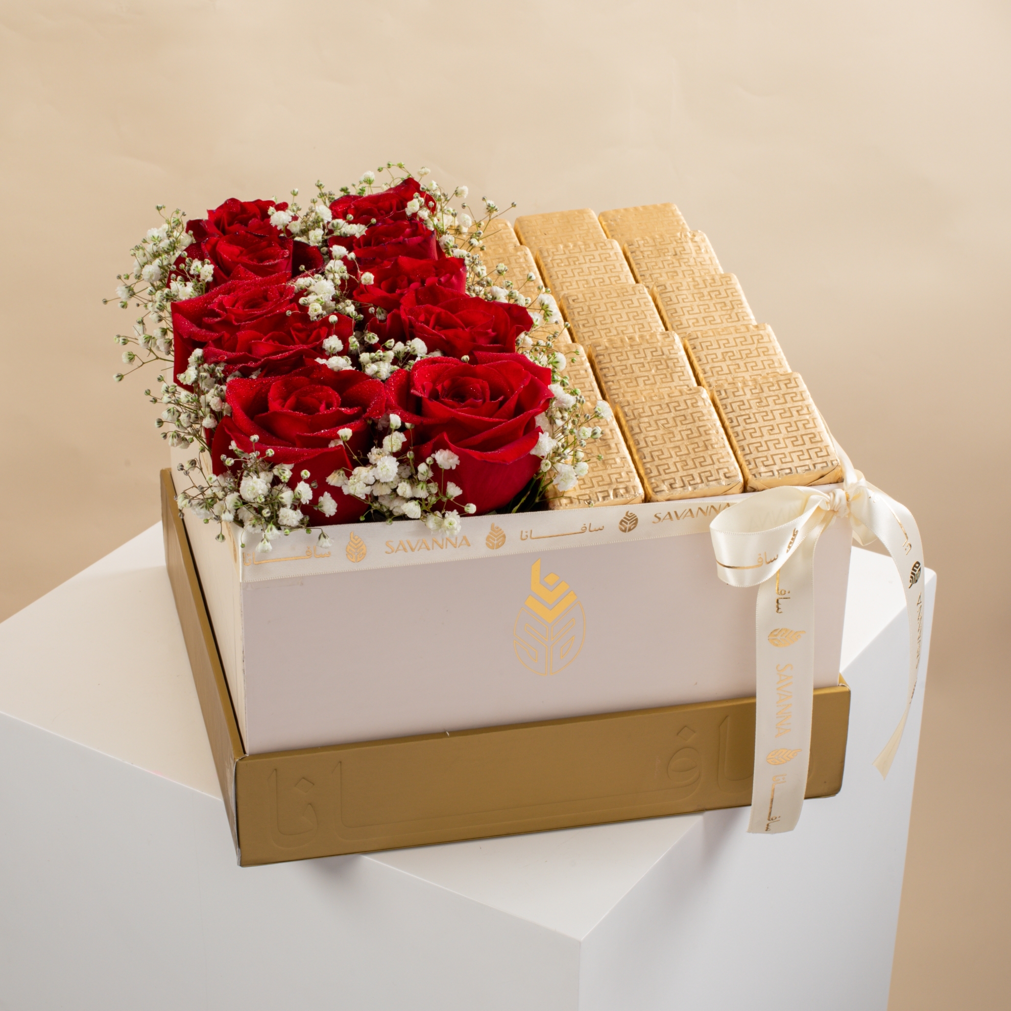 Picture of Flowers Box |Chocolate 15Pcs