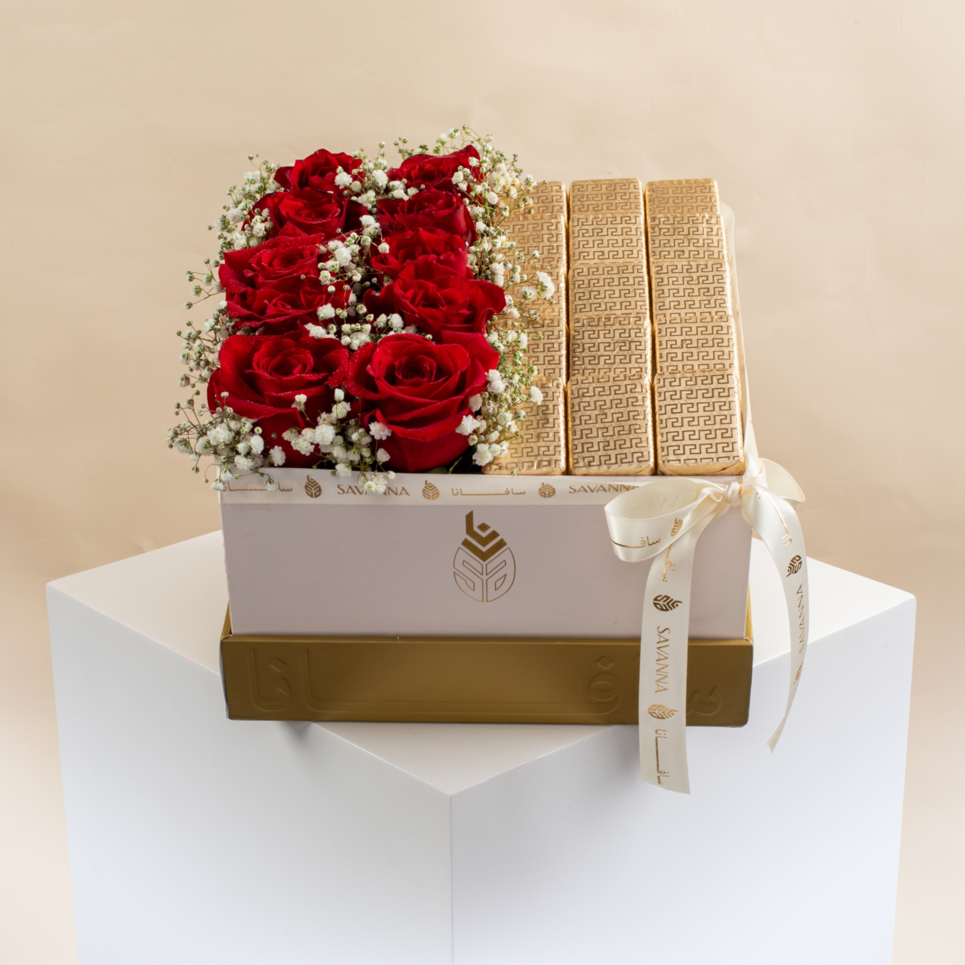 Picture of Flowers Box |Chocolate 15Pcs