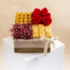 Picture of Flowers Box | Red Roses And Chocolate 25Pcs