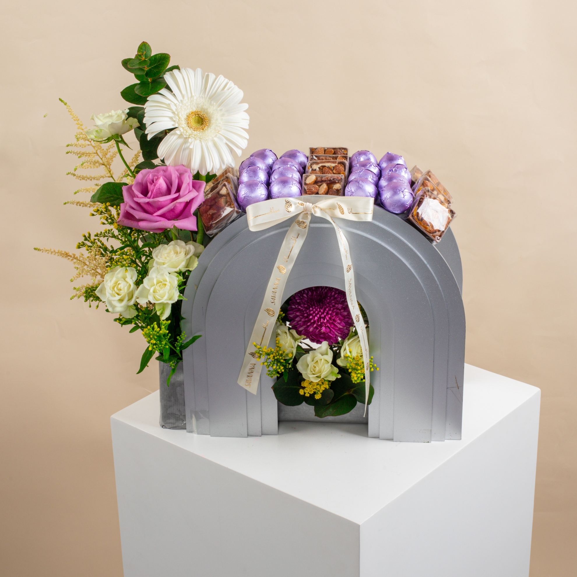 Picture of Silver Chocolate 25Pcs  Stand |Flowers